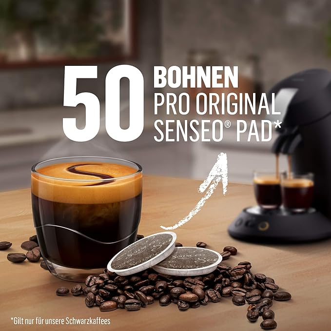 Senseo Extra Strong Dark Roast Coffee Pods, 16 Count (Pack of 5) - Single Serve Coffee Pods Bulk Pack for Senseo Coffee Machine - Compostable Coffee Pods for Hot or Iced Coffee, Cold Brew Coffee