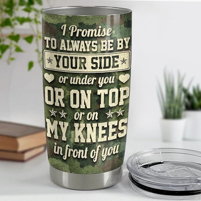 SANDJEST Husband Tumbler 20oz Stainless Steel Insulated Tumblers Coffee Travel Mug Cup Gift for Husband from Wife Gifts for Birthday Valentines Christmas Anniversary