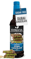 Syruvia Sugar Free Coffee Syrup, Dubai Chocolate Flavored Syrup for Drinks, Lattes, and Desserts – 25.4 fl oz