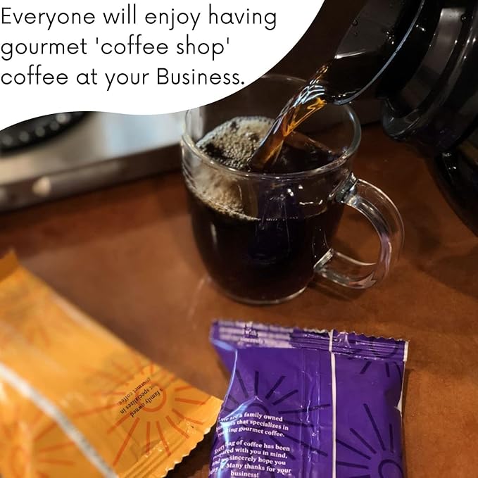 Coffee Gift Set Sampler – Flavored Ground Variety Pack | Medium Roast Low Acid Mold-Free Packets | Gourmet Pre-Measured 2oz Bags for 12 Cup Drip Makers, 12-Count – Sarasota