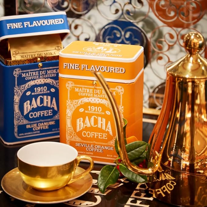 Bacha Coffee | Nairobi Rain Fine Blended Signature Nomad Collection, 100% Arabica Specialty Coffee, Whole & Ground Beans Bundle
