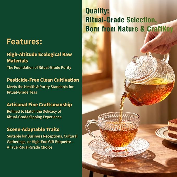 ZenVerdant Gourmet Yunnan Black Tea | Premium Loose Leaf Breakfast Tea | Fresh Harvest & Resealable Bag