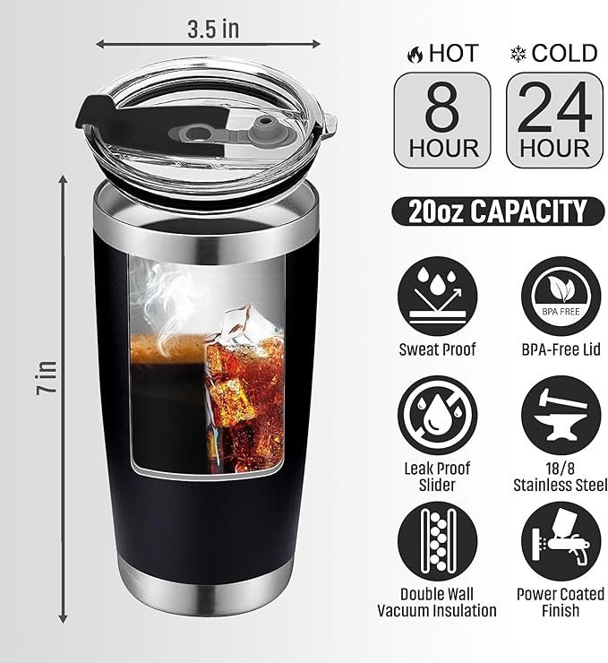 Christmas Gifts for Dad, Men - Gifts for Dad from Daughter, Son - Dads Birthday Gift Ideas, Happy Birthday gifts for Dads, Fathers - Best Dad Ever Gift, Best dad Tumbler, 20 Oz dad Cup