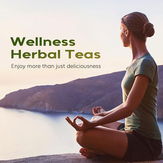 FullChea - Chickweed Tea, 50 Teabags - Premium Natural Chickweed Herb - Non-GMO - Caffeine-Free Herbal Tea - Soothe Skin & Support Respiratory Comfort