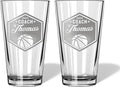 Basketball Coach Beer Glasses - Basketball Coach Gifts Personalized Coach Pint Glass Engraved Coach Award Basketball Beer Glass End of Season Gifts Coach (Basketball, Dbl Pint Gift Box)