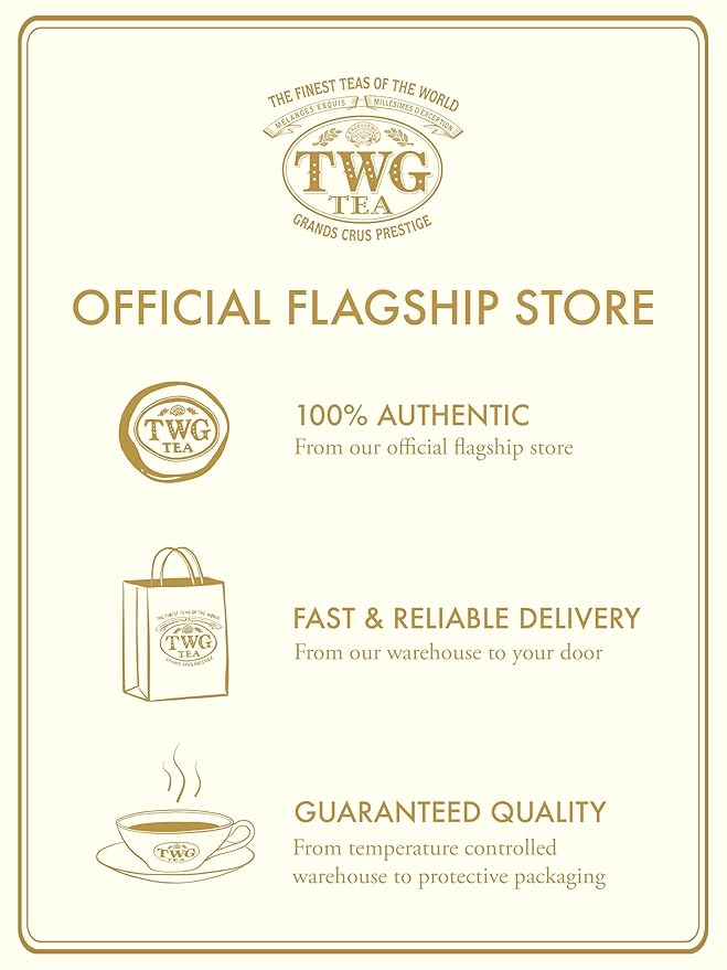 TWG Tea | Imperial Oolong | Oolong Tea | Sweet & Fruity Savour | 15 Hand Sewn Cotton Teabags | Gift Set