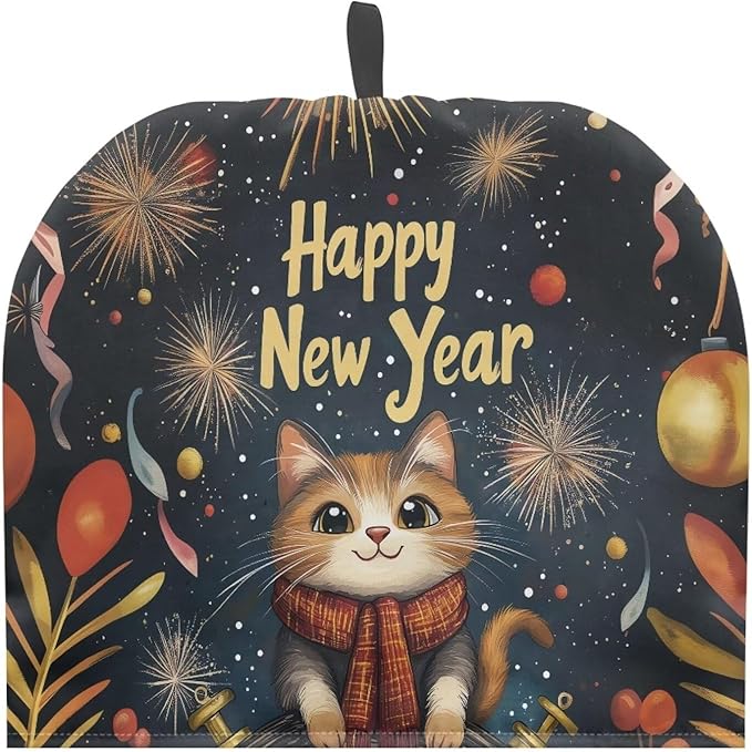Cute Cat Tea Cozy for Teapot Insulated for Cartoon Cat Kettle Cover Samll Teapot Dust Protector Fashion Tea Pot Cozy for Keeping Warm Kettle Kitchen Dust Cover for Kitchen Accessories