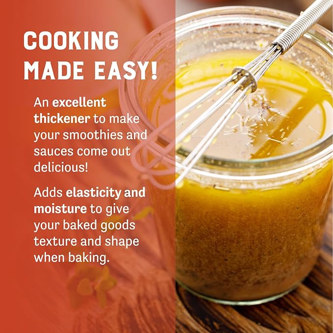 Judee's Gluten Free Xanthan Gum - Texture-Enhancing Bread Dough Thickener - Food Thickener for Soups & Sauces - Low-Carb Keto Baking & Syrups - 20 Ounce