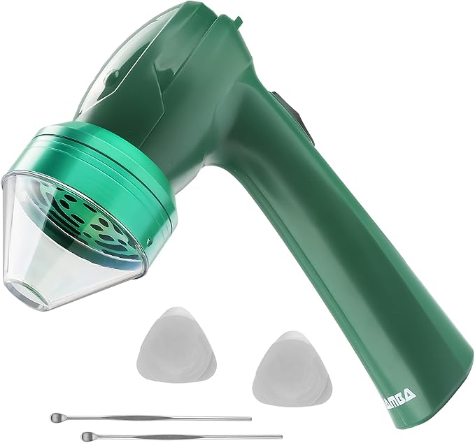 Mamba Grinders Electric Spice & Herb Grinder for the Kitchen. Easy to Use USB Rechargeable Grinder, 2g Green