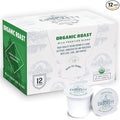 Crockett Organic K Cups Coffee – USDA Organic Medium Roast Coffee Pods with Clean Flavor, Balanced Body & Natural Energy – Single Serve for Smooth Brewing & American-Made Quality