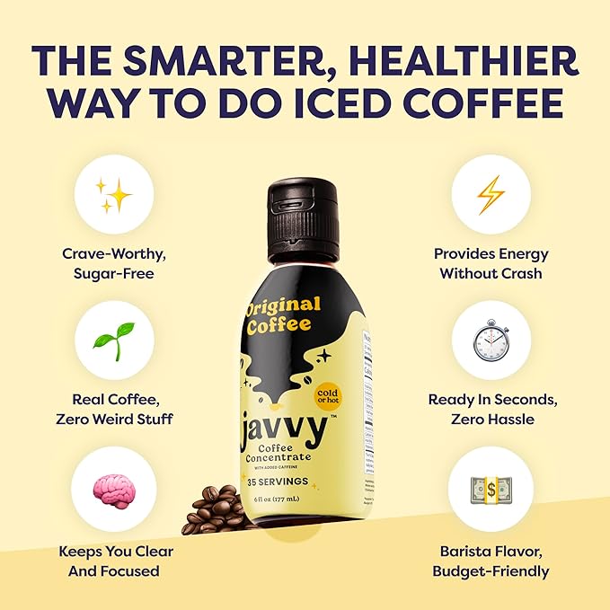 Coffee Concentrate Bundles - Cold Brew Coffee, Perfect for Hot or Iced Instant Coffees, Hot Drinks, Cold Brew Concentrate - Original & French Vanilla
