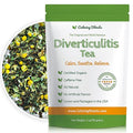 Calming Blends Diverticulitis Tea | Organic Loose Leaf Tea, Caffeine Free | 36 Cups | Made In USA