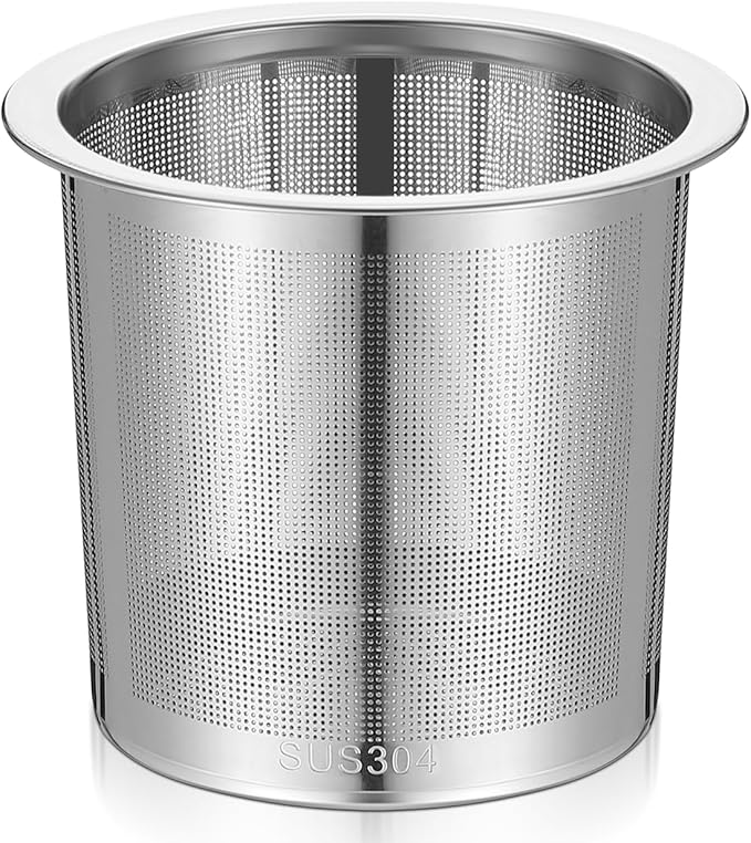 Stainless Steel Tea Infuser for Loose Leaf Tea, Reusable Mesh Strainer for Teapots, Mugs and Cups