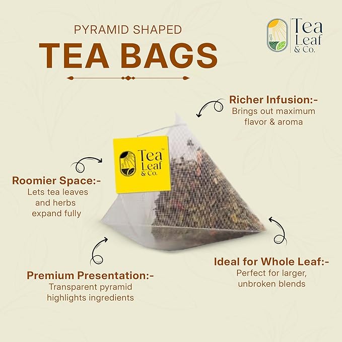 Honey Lemon Green Tea Bags (50 Count), Chamomile, Lemon & Honey Extract, Caffeinated, Real Green Tea, Blended Herbs & Spices, Gluten Free
