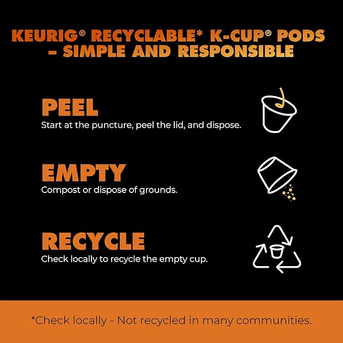 Chock Full o'Nuts Donut Shop Coffee, Compatible with K-Cup Pods, 12 CT (Pack of 6)