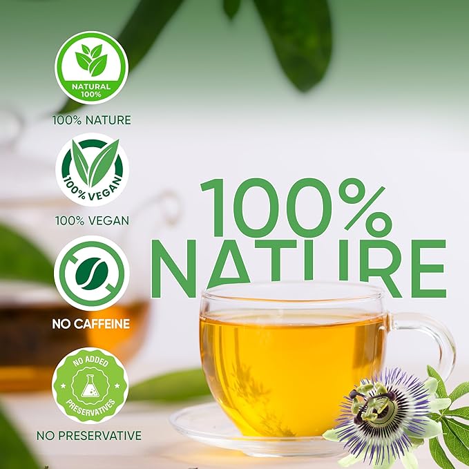 Puvi Care Menopause Tea Bags | Relief Tea for Hot Flash Relief, Night Sweats & Hormone Balance | Passion Flower Tea Bags, Dong Quai, Motherwort | Non-GMO, Sugar-Free, Gluten Free, Daily Wellness | 20 Bags