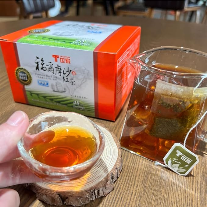 T TRADITION Formosa Black Tea 48 Packs