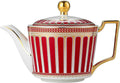 CWLWGO- Royal Teapot,European style Ceramic Tea Pot, Blooming & Loose Leaf Teapot - 24 Ounce,Not included Removable Stainless Steel Infuser.…