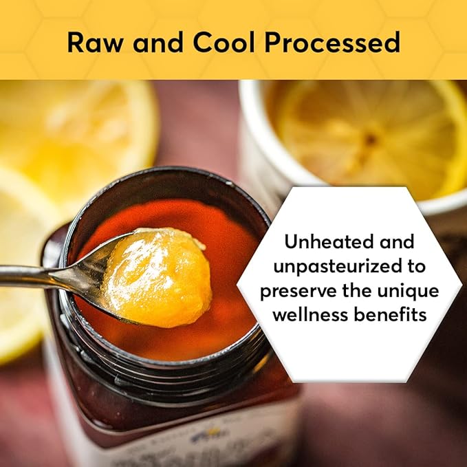 P.R.I Mossop’s Manuka Honey UMF 15+, MGO 514+ 1.1lb New Zealand Raw Monofloral Manuka Honey