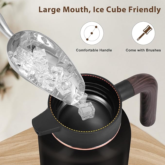 70oz Thermal Coffee Carafe,Insulated Thermal Pitcher,Stainless Steel Coffee Carafes For Keeping Hot/Cold Beverage Water Drink Tea Coffee Dispenser Urn Vacuum Pot
