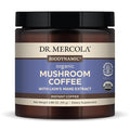 Dr. Mercola Mushroom Coffee with Lion's Mane Extract, Instant Arabica Coffee, 500 mg Lion's Mane Extract, Dietary Supplement, Supports Cognitive Health, Non-GMO - 3.88 Oz (110g), 20 Servings