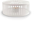 Creano White Design Stainless Steel Teapot Warmer with Tea Light Holder - Stable Rattles Not - Rechaud Suitable for All Teapots