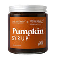 Bella Goose Pumpkin Syrup (16oz) - Homemade Pure Cane Sugar Syrup for Lattes, Matcha, Desserts & Ice Cream - Clean Ingredient - No Artificial Flavors, Dyes or Preservatives - Syrups for Coffee Drinks
