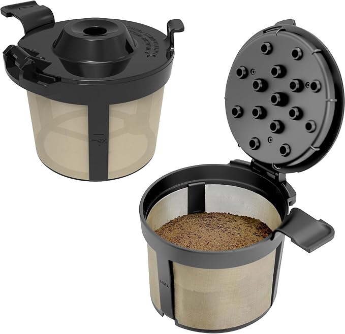2pack Coffee Basket Compatible with Ninja Coffee Maker, Reusable Basket Filters for Ninja PB051/PB041ST