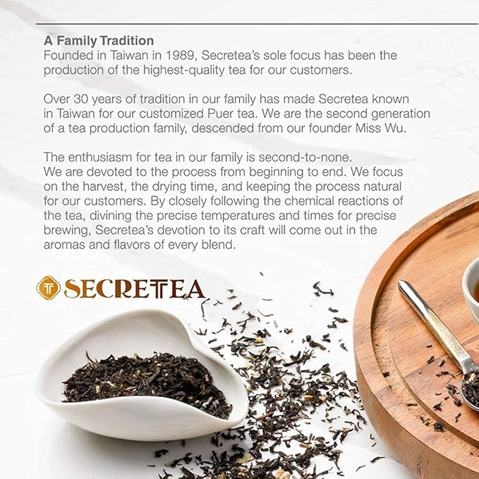 Organic TAIWAN Honey Scented Black tea bag |Sugar Free Good for Cold brew Tea | Natural Antioxidants, 15 Sachet Tea Bags | By T SECRETEA, Kissy