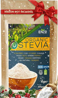 Enzo Easy Use Organic Stevia Powder 200g (7.05oz / 1600 Servings) All Natural Alternative Sweetener 12 x Sweeter than Processed Sugar with No Artificial Additives & Fillers
