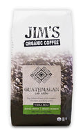 Jim’s Organic Coffee – Guatemalan Lake Atitlan – Single Origin, Medium Roast - Whole Bean 12 oz Bag