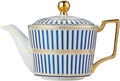CWLWGO- Royal Teapot,European style Ceramic Tea Pot, Blooming & Loose Leaf Teapot - 24 Ounce,Not included Removable Stainless Steel Infuser.…