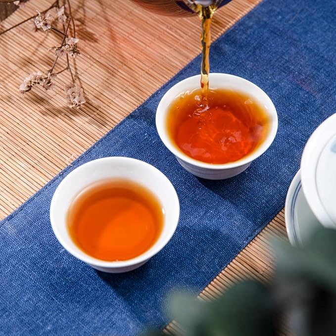 ChaWuWarmSun [B] JinJunMei Black Tea,8.8oz/250g,Chinese Loose Leaf Tea,WuYi Mountain,FuJian China