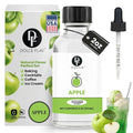 Dolce Flav Natural Apple Extract – 2 oz Water-Soluble Pure Apple Flavoring Drops for Baking, Drinks & Desserts | Highly Concentrated | Sugar Free | Allergen Free | Made in USA