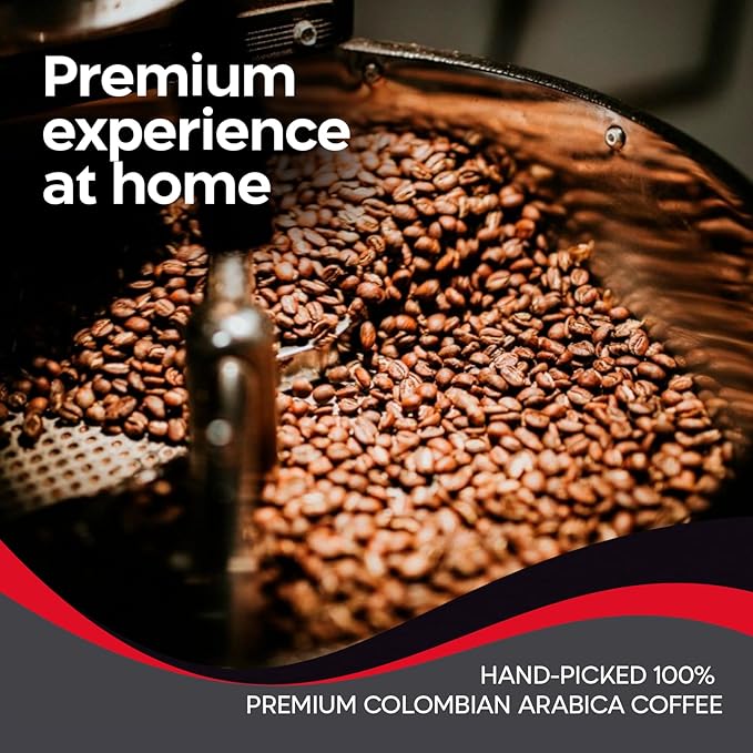 Juan Valdez Volcan Whole Bean Coffee - Dark Roast | 100% Colombian Arabica Beans | 100% Colombian Coffee with Low Acidity and Notes Of Sweet Caramel & Cocoa | 16 oz / 454 gr