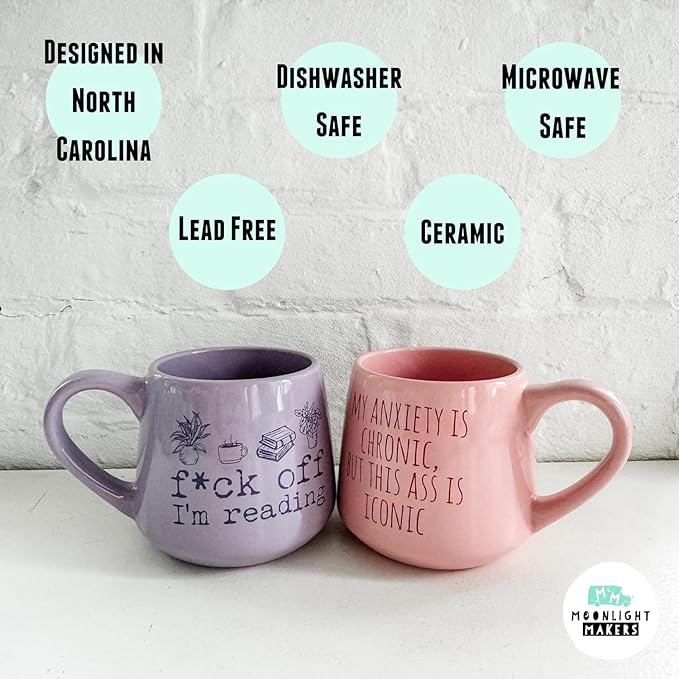 Moonlight Makers I Wet My Plants Ceramic Coffee Mug, 16oz Coffee Mug, Coffee Lovers Gift Ideas, Funny Novelty Coffee Cups, Cute Mugs for Women, Tea Mug, Fall Coffee Mugs
