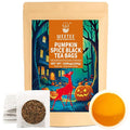 WT WEETEE Pumpkin Spice Black Tea, 100 Count Caffeinated Pumpkin Chai Tea Bags, Warm & Cozy Autumn Blend, Holiday and Fall | Halloween Tea