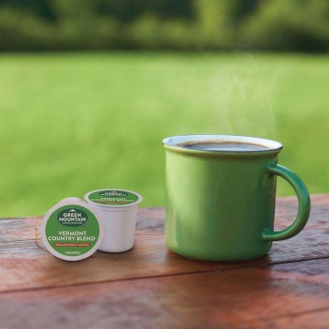 Green Mountain Coffee, Vermont Country Blend, K-Cup Portion Pack for Keurig Brewers 24-Count (Packaging May Vary)