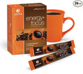 Energy + Focus Instant Coffee by Javita – Premium Arabica with Adaptogens – Clean Energy & Mental Clarity Support – Convenient Functional Coffee Mix (1 box/24 serv.)