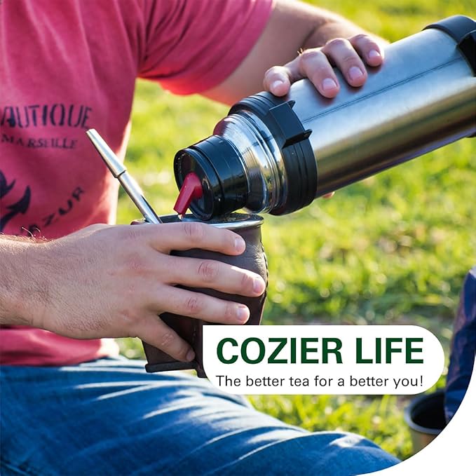 WT WEETEE Yerba Mate Tea Bag, Unsmoked Yerba Mate 50 Teabags From Argentina, Rich In Antioxidants, Plant Nutrients, Perfect Coffee Replacement