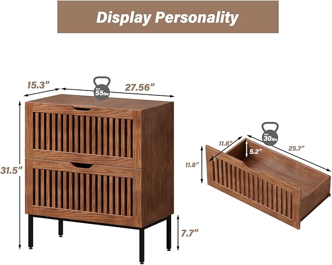 Storage Cabinet,28 Inch Farmhouse Buffet Cabinet with Metal Base and Storage Cabinets,Sideboard Coffee Bar for Kitchen,Dining Room,Living Room,Rustic Brown