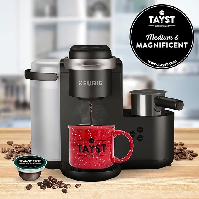 Tayst Coffee Pods, Medium & Magnificent Medium Roast, K Cups Compatible with Keurig Coffee Maker, Sustainable Single Serve, Pack of 100