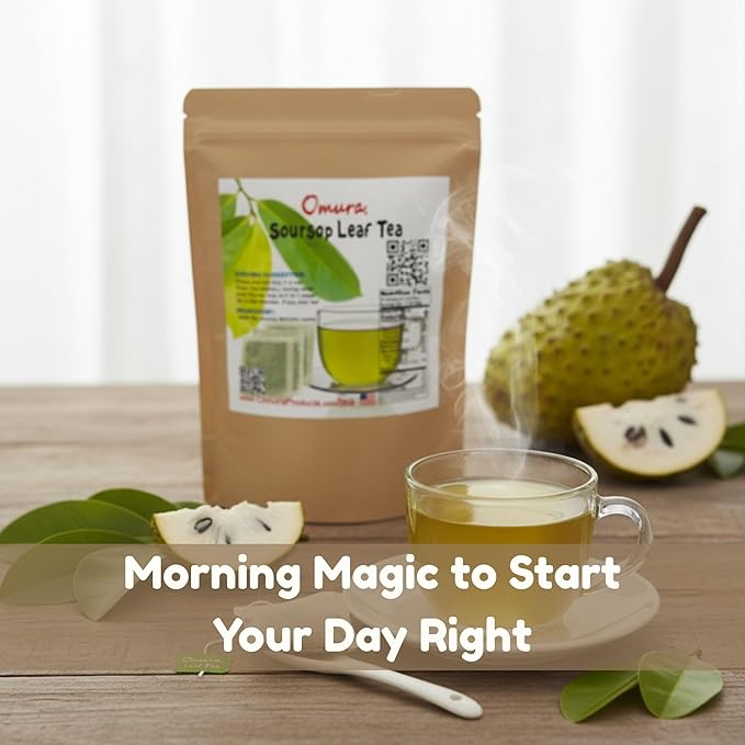 Omura SOURSOP Leaf TEA (100 Tea-Bag)