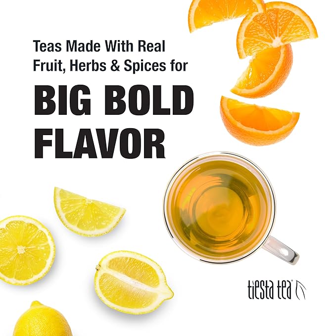 Tiesta Tea - Lean Green Machine, Loose Leaf, Light Citrus Green Tea, Premium Blend, Medium Caffeinated, Make Hot or Iced Brews Up to 200 Cups, 16 Ounce Resealable Bulk Pouch