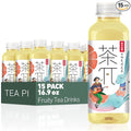Tea PI Iced Tea – Jasmine Green Tea, Grapefruit Sweet Iced Fruit Tea Bottles, Real Juice, -16.9 fl oz, 500mL, 15 Pack