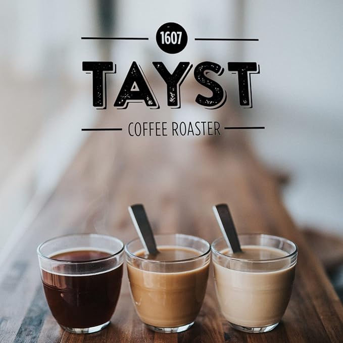 Tayst Coffee Pods, Bold & Brilliant Dark Roast, K Cups Compatible with Keurig Coffee Maker, Sustainable Single Serve, Pack of 50