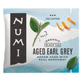 Numi Organic Aged Earl Grey Tea, 100 Black Tea Bags, Flavorful Assam Aged Tea with Real Bergamot