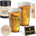 Funny 60th Birthday Gifts for Men 60 Year Old Birthday Gifts for Vintage 1966 Beer Drinking Glass Happy Anniversary 60th Birthday Party Supplies Decorations Gifts - 2026