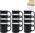 11oz Color Changeable Sublimation Mug Black, Packed in White Box, Case of 12