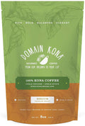 100% Kona Coffee – GROUND, Medium roast, Single estate gourmet coffee, 8 ounces, Farm fresh roasted from Domain Kona Coffee